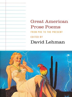 cover image of Great American Prose Poems